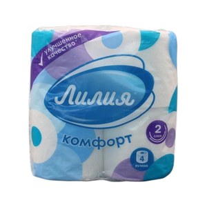 ТБ Лилия Комфорт 2сл 4рул (16,8м)