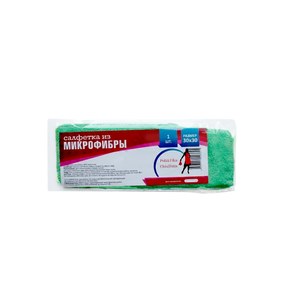 Салфетки из микрофибры КМ, инд. упаковка