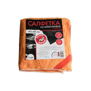 Салфетка из пушистой микрофибры с петелькой