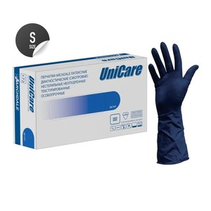 Перчатки Unicare особопрочные латексные неопудренные